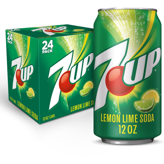 7 Up Drink Soda B2-102 (6 , 12, 24 Cans Pack)