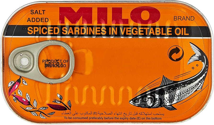 Milo Sardine In Vegetable Oil C3-056