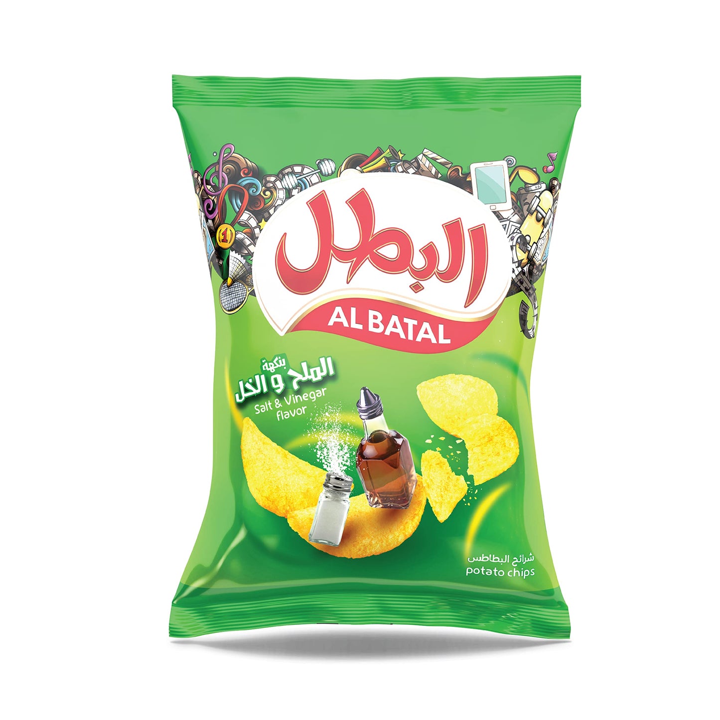 Chips Albatal Salt & Vinegar Flavor A1-086