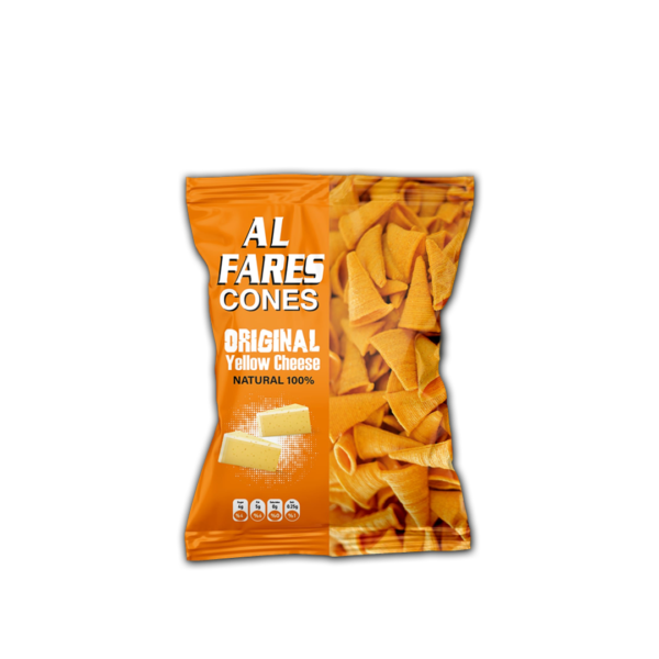 Chips Al Fares Cones Cheese Flavor A1-075