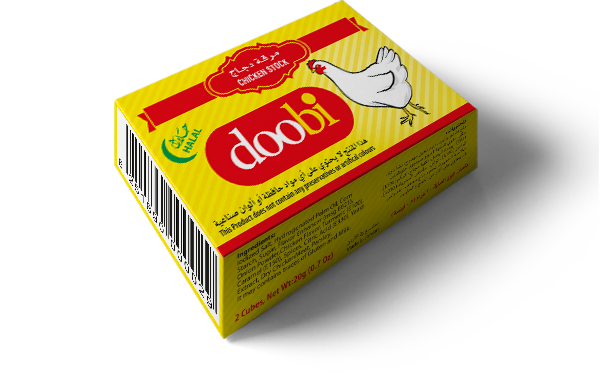 Doobi Chicken Flavor Cubes C 3-024