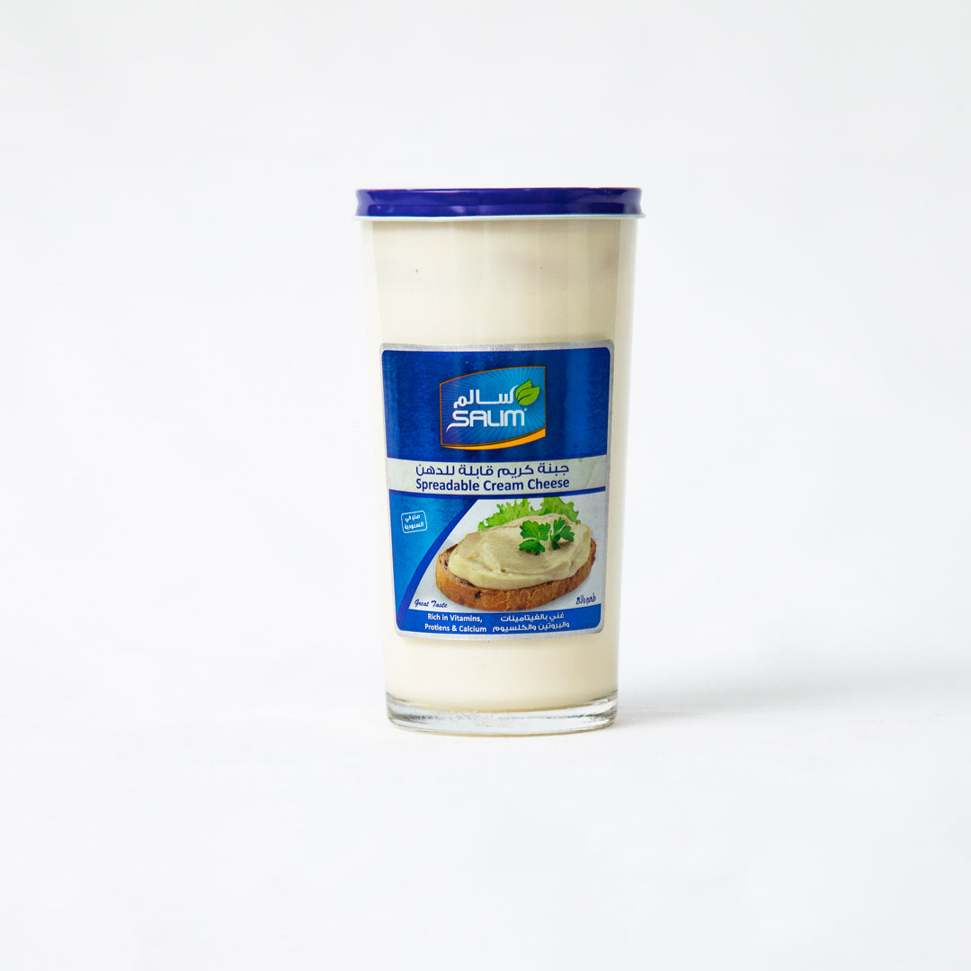 Spreadable Cream Cheese Glass Jar Salim 140G